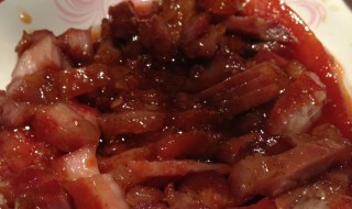 蜜汁叉烧的做法 叉烧肉的做法及配料