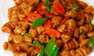 溜肥肠的家常做法（溜肉段的家常做法）