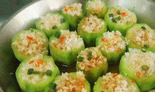 蒜蓉丝瓜的做法?（蒜泥黄瓜怎么做）