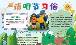 清明节的手抄报资料（清明节的手抄报资料怎么写）