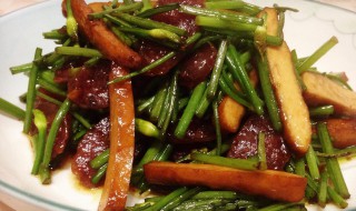 腊肉如何炒韭菜 腊肉炒韭菜花