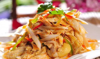 凉拌鸡胸肉的做法 凉拌鸡胸肉丝