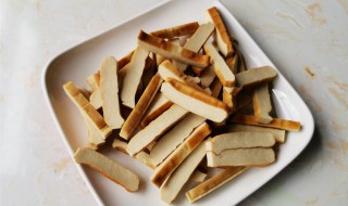 白菜炒香干的做法 白菜炒香干的做法窍门