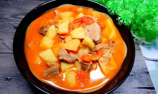番茄土豆牛肉汤怎么做 番茄土豆牛肉汤怎么做好喝