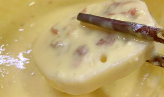 藕糊的正宗做法 藕糊的做法大全