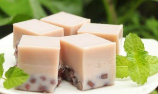 椰奶红豆糕的做法（椰奶红豆糕的做法窍门）