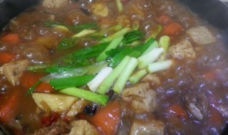 羊肉炖胡萝卜的正确方法