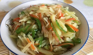 土豆丝炒白萝卜方法 白萝卜胡萝卜土豆丝能一块炒吗