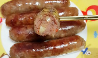 泰国香肠的做法和配方(泰国香肠多少钱一斤)
