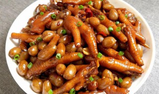 花生鸡爪制作方法 花生鸡爪怎么做