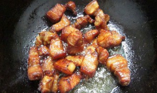 煮肉炒糖色教程 烧肉炒糖色怎么让肉不甜