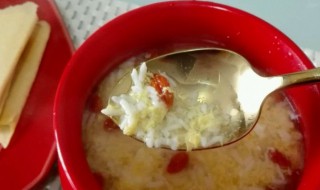 醪糟枸杞鸡蛋汤教程 鸡蛋枸杞醪糟的功效与作用