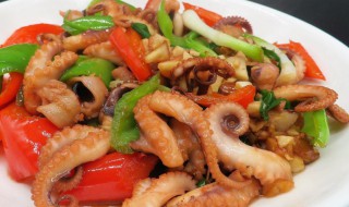 沙姜爆炒八爪鱼的做法（沙姜爆炒八爪鱼的做法）