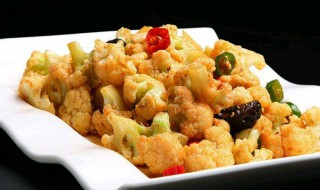 红烧菜花怎么做（红烧菜花图片）