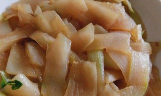 棒菜炒肉片的做法（棒菜烧肉怎么做好吃）