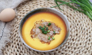 肉馅蒸鸡蛋怎么做(肉馅蒸鸡蛋怎么做好吃窍门)