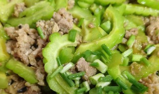 肉末苦瓜条怎么做（肉末苦瓜条怎么做好吃）