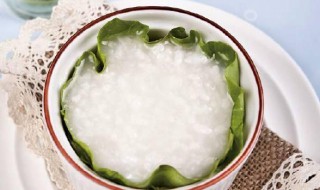 糯米荷叶粥怎么做(糯米荷叶粥的做法)