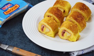 糯米芝士吐司卷怎么做 糯米芝士吐司卷怎么做视频