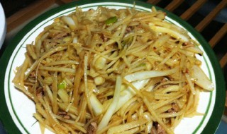 家庭版咬春合炒的做法 咬春菜谱