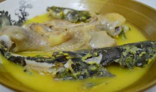 黄骨鱼焖鸡怎么做（黄骨鱼闷鸡）