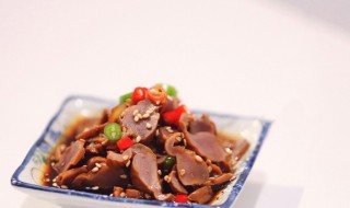 糟卤鸡胗怎么做 糟卤鸡胗做法
