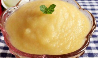 奶香苹果糊教程（萍果糊怎么做）