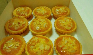 酸奶杏仁蛋黄挞（杏仁蛋挞作品集）