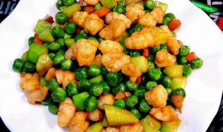 豌豆玉米虾球（豌豆玉米虾仁的家常做法）