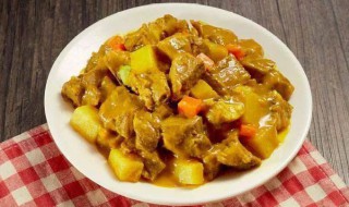 咖喱牛腩豆腐 咖喱牛腩炖土豆的做法大全窍门窍门