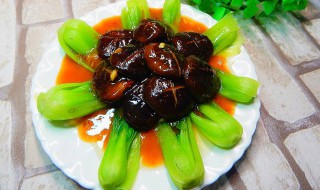 蚝油青菜蘑菇 蚝油青菜蘑菇怎么做