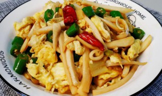 三色杏鲍菇（三彩杏鲍菇）