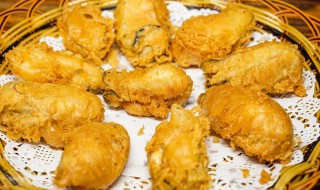 蛋黄酥炸脆蚝(酥脆蛋黄酥的做法)