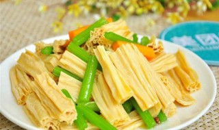 芹菜炒腐竹怎么做（芹菜炒腐竹做法大全）