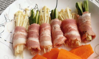 干烧蔬菜培根 培根炒菜菜谱