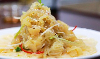 海蜇马蹄爽怎么做 海蜇马蹄汤做法