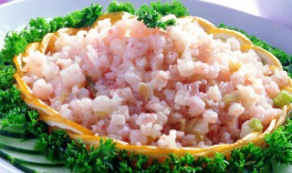 肉末豆渣包（豆渣肉末丸子）