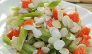 杏仁拌双丁（杏仁拌三丁）