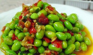 剁椒炒毛豆（毛豆炒大椒）