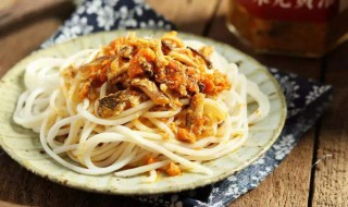 糟菜拌面怎么做 糟菜面的做法