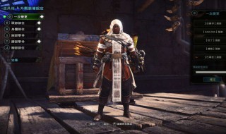 怪物猎人刺客衣装在哪打造(怪猎刺客衣装在哪做)