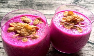 红心火龙果可以和什么一起打果汁 红心火龙果和什么一起吃