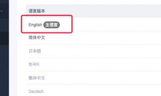 怎么把页面改成英文 怎么把页面改成英文版