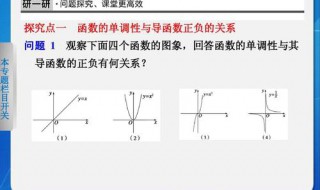 怎么判断导函数的正负 如何判断导数的正负