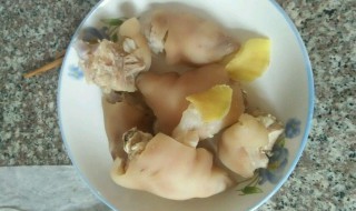 猪蹄黑豆核桃汤的做法窍门（猪蹄黑豆核桃汤的做法窍门视频）