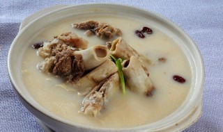 浓白猪骨汤做法窍门 浓白猪骨汤做法窍门图片