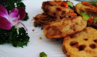 椒盐藕盒（椒盐藕盒是热菜还是小吃）