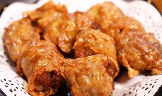 网油肉卷 猪网油肉卷