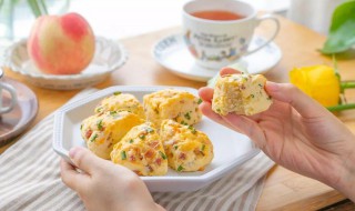 培根香葱司康 香葱培根面包的做法