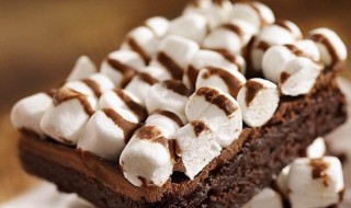棉花糖拉丝布朗尼 棉花糖拉丝原理